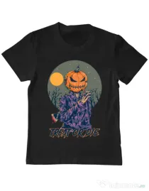 Tricou ADLER copil Treat or die Negru