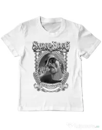 Tricou ADLER copil Snoop Alb