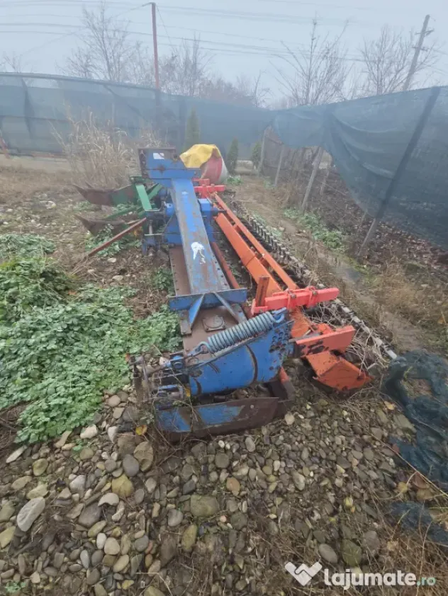 Freza 2,5m Vogel Noot + Freza 4m Rabewerk dotate cu jug de prindere hidraulic