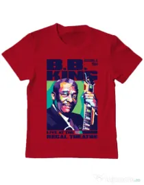 Tricou personalizat copil BB KING Rosu