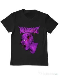 Tricou personalizat copil HEADSHOT Negru