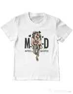 Tricou personalizat copil M&D 04 Alb