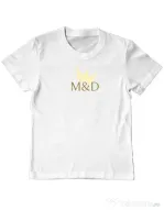 Tricou personalizat copil M&D QUEEN Alb