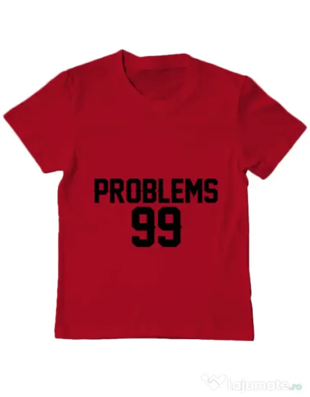 Tricou ADLER copil 99 Problems Rosu