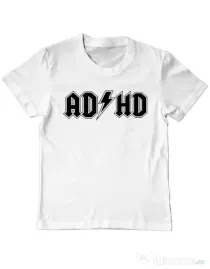 Tricou ADLER copil ADHD Alb