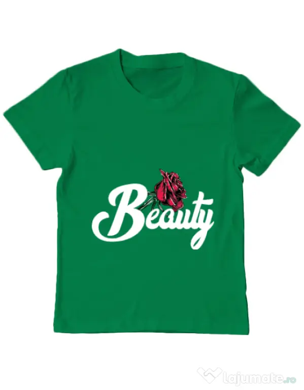 Tricou ADLER copil Beauty Verde mediu