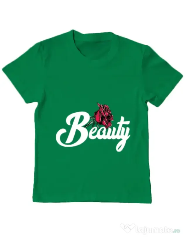Tricou ADLER copil Beauty Verde mediu