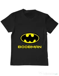 Tricou ADLER copil Boobman Negru