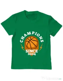 Tricou ADLER copil Champions Verde mediu