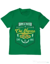 Tricou ADLER copil Cluj Napoca Verde mediu