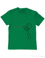 Tricou ADLER copil Cuvinte de dragoste 1 Verde mediu