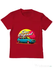 Tricou ADLER copil Das original Rosu