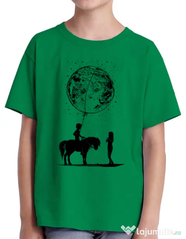 Tricou ADLER copil Din alta lume Verde mediu