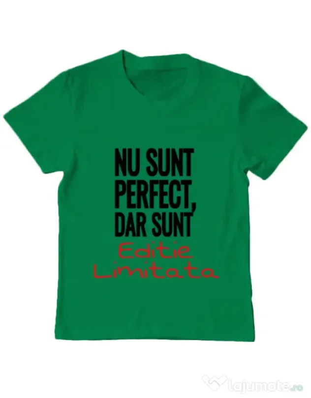 Tricou ADLER copil Editie limitata Verde mediu