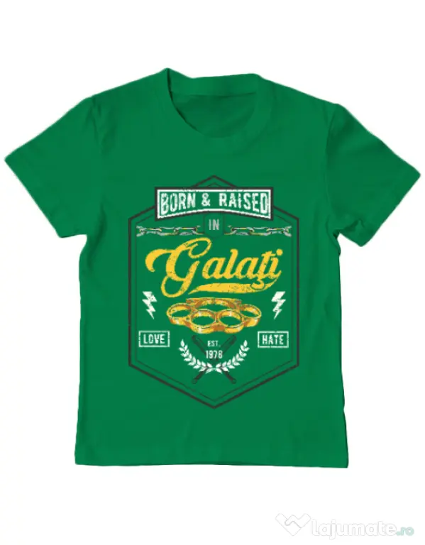 Tricou ADLER copil Galati Verde mediu