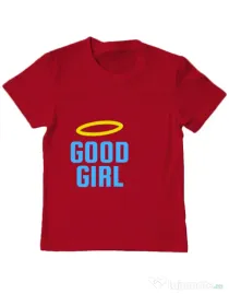 Tricou ADLER copil Good girl Rosu