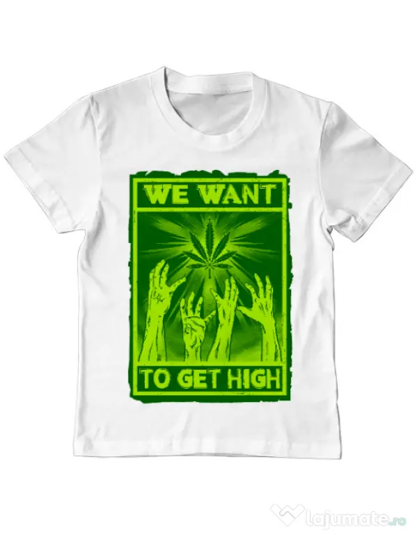 Tricou ADLER copil High zombies Alb