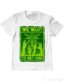 Tricou ADLER copil High zombies Alb