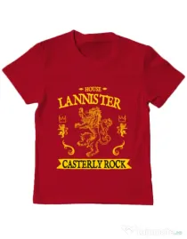 Tricou ADLER copil House Lannister Rosu