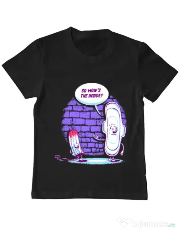 Tricou ADLER copil How is the inside Negru