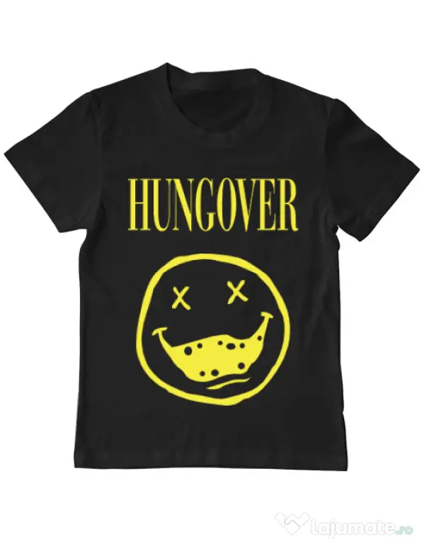 Tricou ADLER copil Hungover Negru