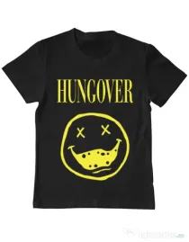 Tricou ADLER copil Hungover Negru