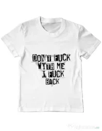 Tricou ADLER copil I fuck back Alb