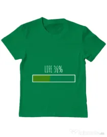 Tricou ADLER copil Life Verde mediu
