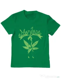 Tricou ADLER copil Mary Jane Verde mediu