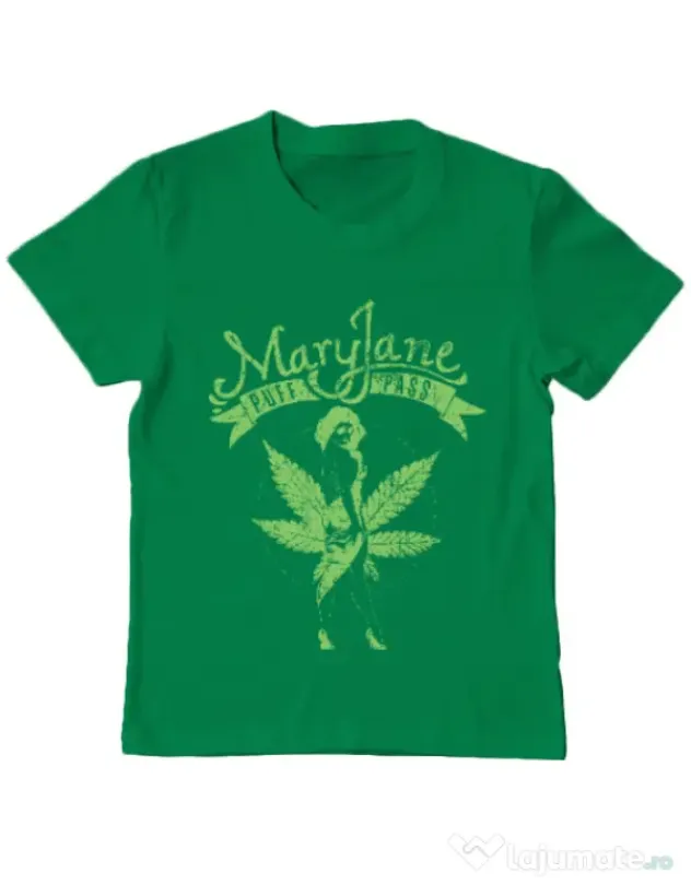 Tricou ADLER copil Mary Jane Verde mediu