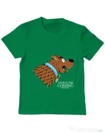 Tricou ADLER copil Monster is coming Verde mediu