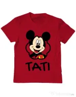 Tricou ADLER copil Mouse daddy Rosu