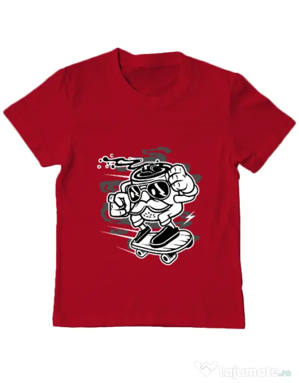 Tricou ADLER copil Mr Coffee Rosu