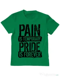 Tricou ADLER copil Pain and pride Verde mediu