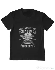 Tricou ADLER copil Shadows Of Thoughts Negru