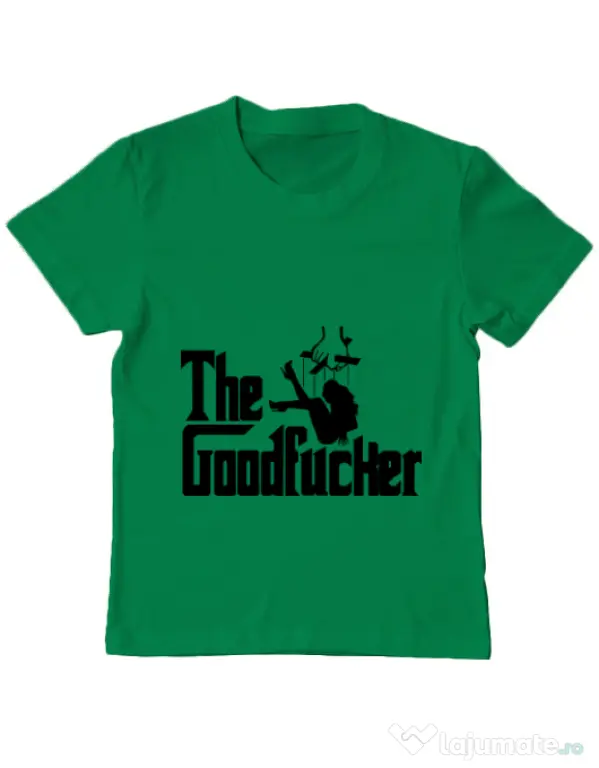 Tricou ADLER copil The goodfucker Verde mediu