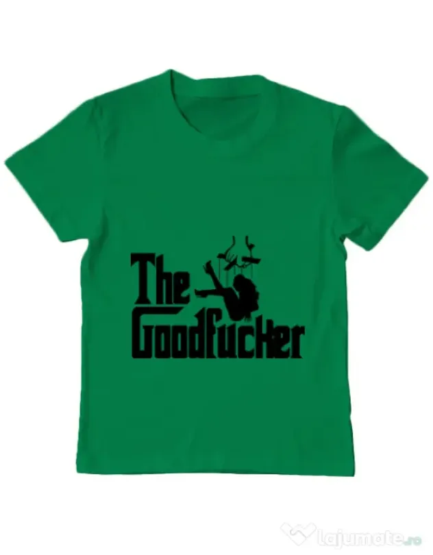 Tricou ADLER copil The goodfucker Verde mediu