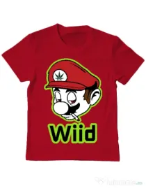 Tricou ADLER copil Wiid Rosu