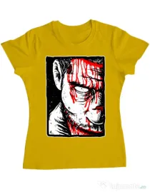 Tricou ADLER dama Zomblood Galben