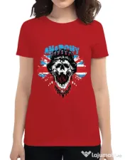 Tricou ADLER dama Anarchy queen Rosu 