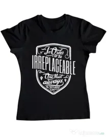 Tricou ADLER dama Irreplaceable Negru