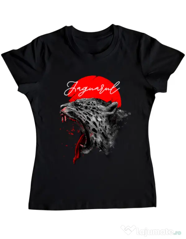 Tricou ADLER dama Scream Negru