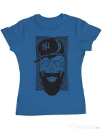 Tricou ADLER dama Swag Albastru azuriu