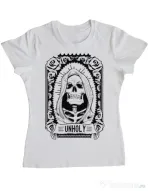 Tricou ADLER dama Unholy Alb