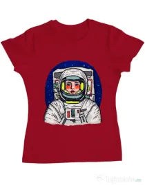 Tricou ADLER dama I need some space Rosu