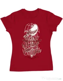 Tricou ADLER dama Wake up Rosu