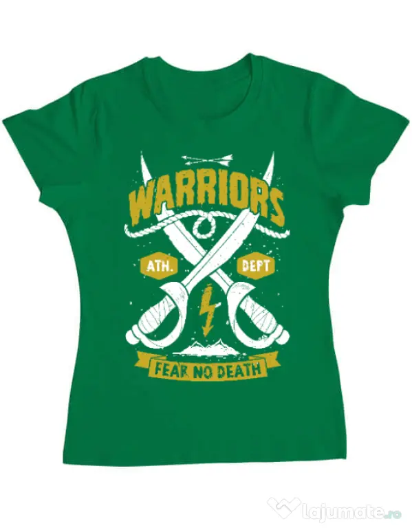Tricou ADLER dama Warriors Verde mediu