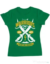 Tricou ADLER dama Warriors Verde mediu
