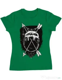 Tricou ADLER dama Arrows Verde mediu