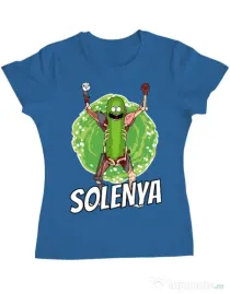Tricou ADLER dama Solenya Albastru azuriu